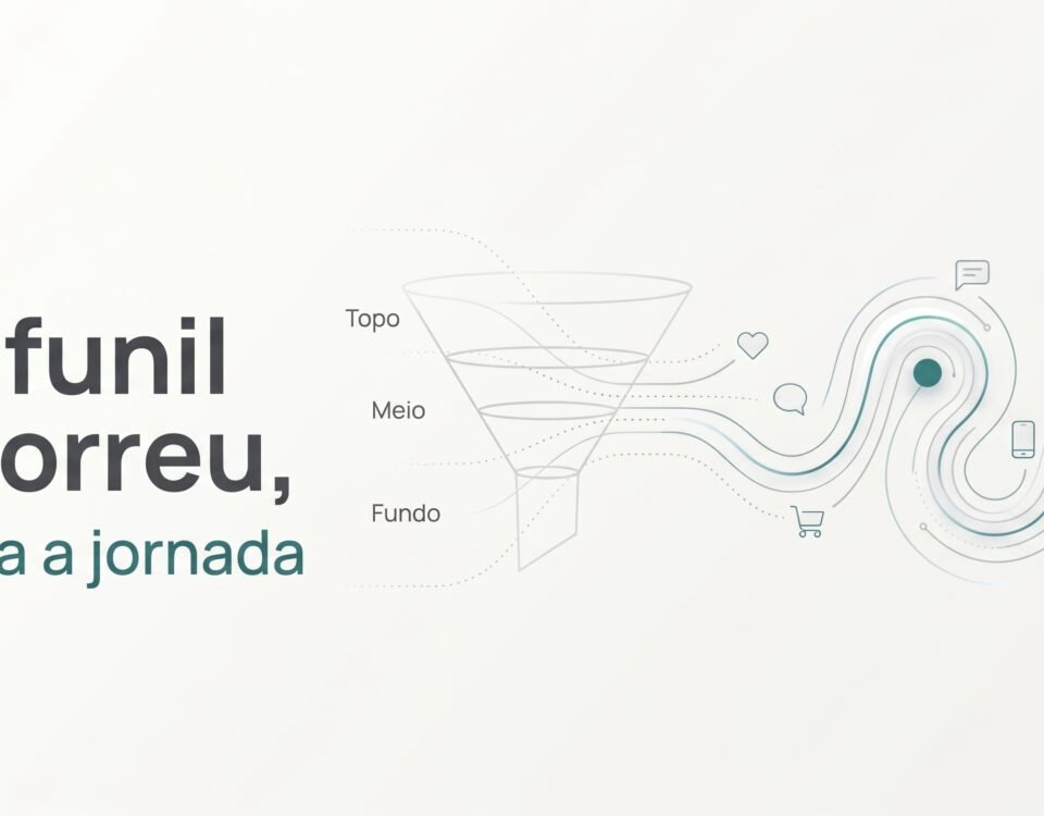 O funil de vendas clássico assume que o cliente anda em linha reta. Os dados mostram, há anos, que ele não anda